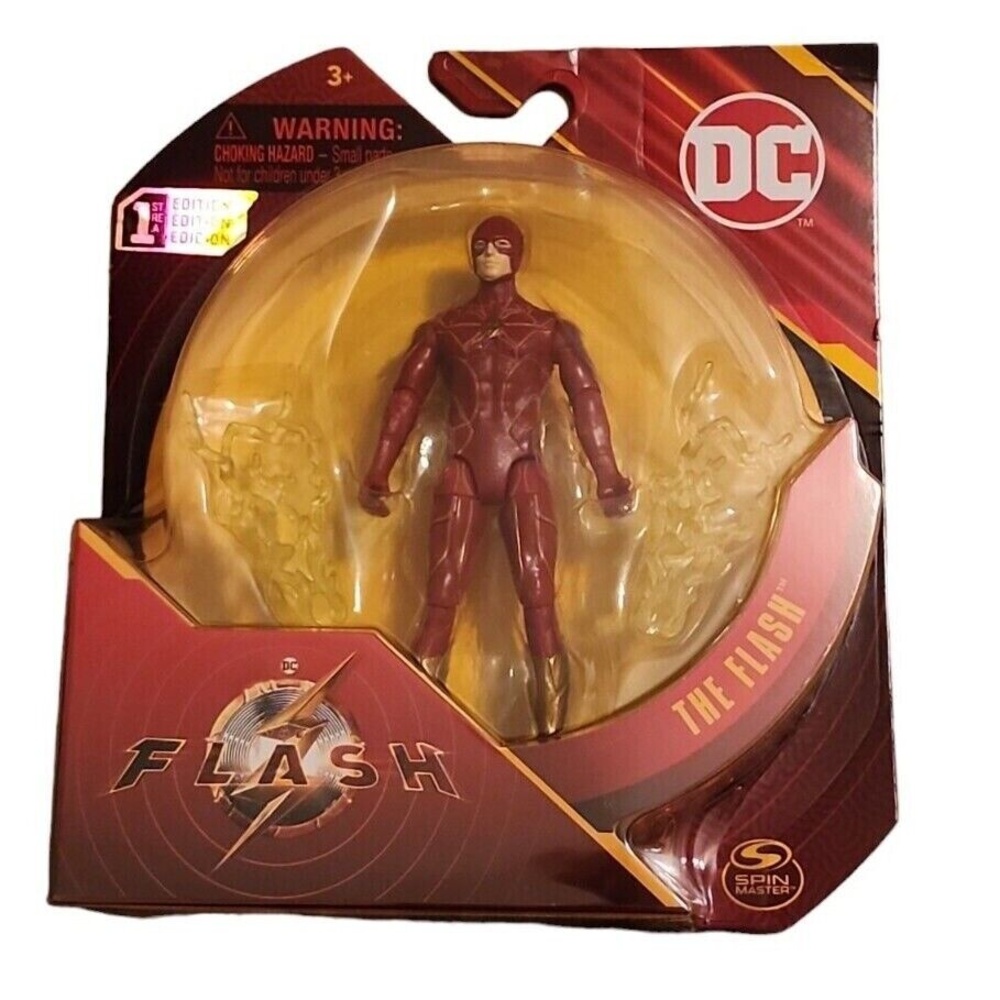 DC‎ The Flash Action Figure Spin Master 1st Edition Collectible Toy New
